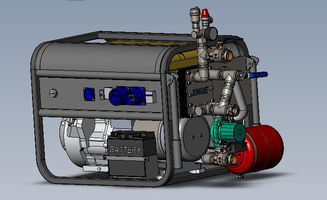 熱發(fā)電機(jī)三維機(jī)械CAD圖紙 解鎖高性能機(jī)電組件設(shè)計(jì)的新維度